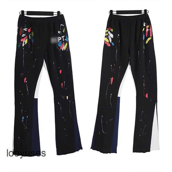 galleryes dept for 2023 sport designer pants pant hand-painted splash-ink patchwork drawstring trousers men women high street guard loose fl, Black
galleryes dept for 2023 sport designer pants pant hand-painted splash-ink patchwork drawstring trousers men women high street guard loose fl, Black