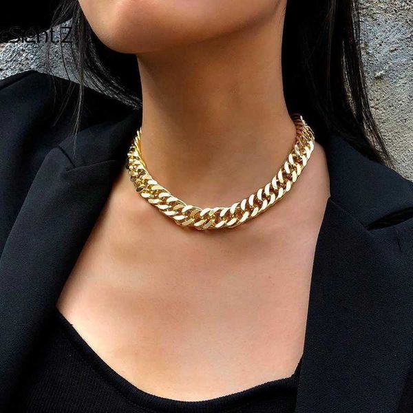 stainless steel chains bulk jewelry punk choker necklace 18k cuban chunky link collar, Silver
stainless steel chains bulk jewelry punk choker necklace 18k cuban chunky link collar, Silver