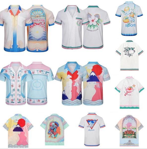 summer mens t-shirts short sleeve casablanc-s printing loose shirts varsity shirt womens loose silk tee asian size, White;black
summer mens t-shirts short sleeve casablanc-s printing loose shirts varsity shirt womens loose silk tee asian size, White;black