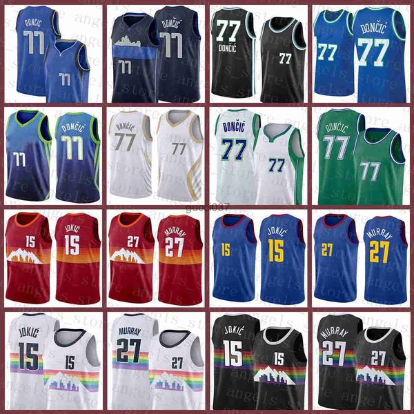2021 new luka basketball jersey 77 doncic mens dirk 41 nowitzki jamal 27 murray nikola red blue orange 15 jokic
2021 new luka basketball jersey 77 doncic mens dirk 41 nowitzki jamal 27 murray nikola red blue orange 15 jokic