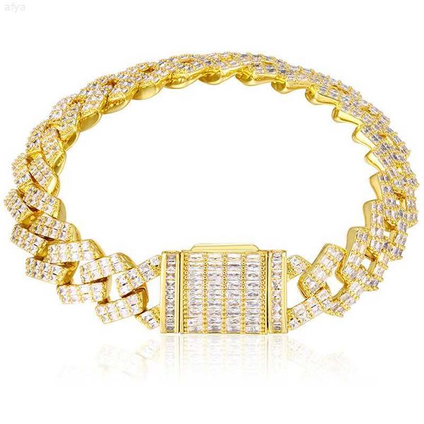 drop shipping pulsera de hombre 14mm white gold plated baguette zircon crystal miami cuban link bracelet, Golden;silver
drop shipping pulsera de hombre 14mm white gold plated baguette zircon crystal miami cuban link bracelet, Golden;silver