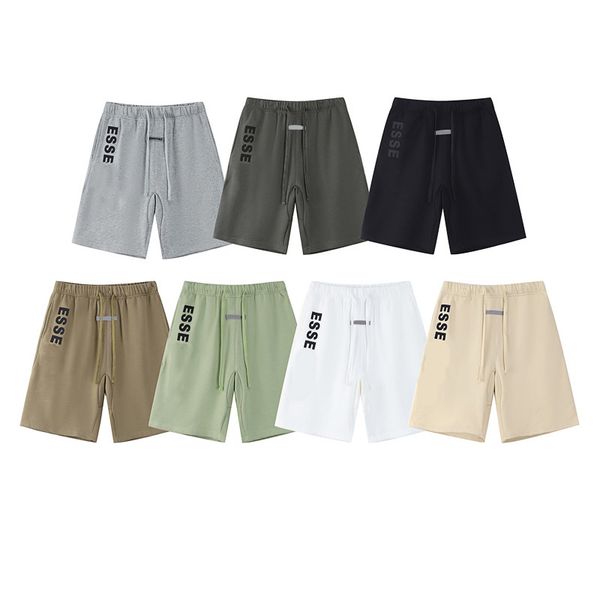 mens womens ess shorts clothing apparel cotton sports fashion short designer street style tide knee length shorts essentials, White;black
mens womens ess shorts clothing apparel cotton sports fashion short designer street style tide knee length shorts essentials, White;black