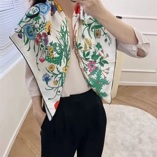 luxury elegant ladies silk scarf designer easy to match flower art font cute cartoon image print smooth soft touch 90*90cm squares shawl, Blue;gray
luxury elegant ladies silk scarf designer easy to match flower art font cute cartoon image print smooth soft touch 90*90cm squares shawl, Blue;gray