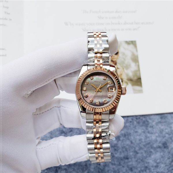 watch automatic mechanical womens watches 26mm silver wristband waterproof all stainless steel wristband fashion designer wristwatch a52, Slivery;brown
watch automatic mechanical womens watches 26mm silver wristband waterproof all stainless steel wristband fashion designer wristwatch a52, Slivery;brown