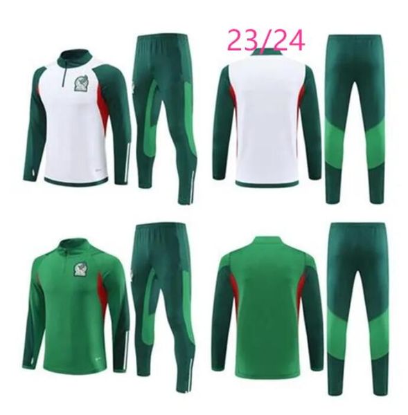 2023 2024 mexico tracksuit jacket training suit 23 24 football tracksuits men kit set sportswear soccer jerseys mexico kids tracksuit unifor, Black
2023 2024 mexico tracksuit jacket training suit 23 24 football tracksuits men kit set sportswear soccer jerseys mexico kids tracksuit unifor, Black