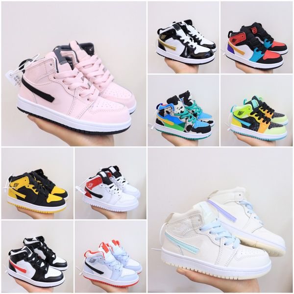 kids basketball shoes jumpman 1 high og 1s children youth girls boys pink cow silvery designer toddler baskets infants sneakers trainers sho, Black
kids basketball shoes jumpman 1 high og 1s children youth girls boys pink cow silvery designer toddler baskets infants sneakers trainers sho, Black
