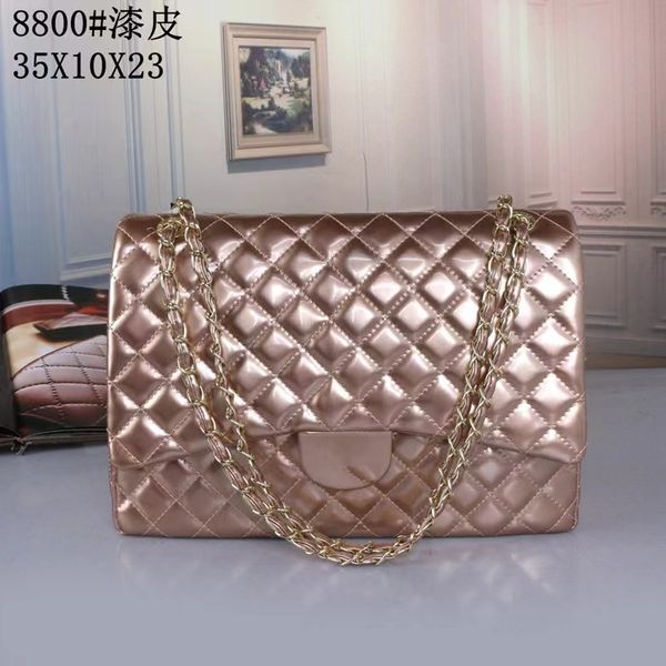 fashion designer bag channl women's shoulder handbag ringer patent leather hand lift clamshell wallet large capacity classic chain cros
fashion designer bag channl women's shoulder handbag ringer patent leather hand lift clamshell wallet large capacity classic chain cros