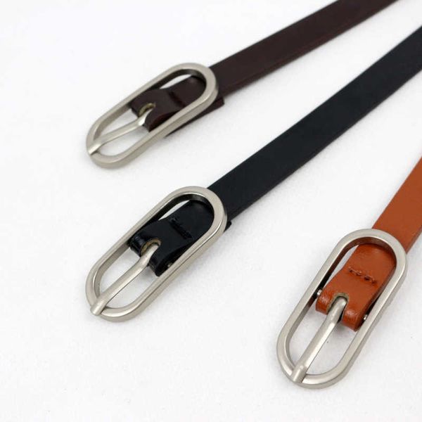 belts leather thin belt for women personality metal buckle waist strap designer ladies trouser dress decoration waistband w0424, Black;brown
belts leather thin belt for women personality metal buckle waist strap designer ladies trouser dress decoration waistband w0424, Black;brown