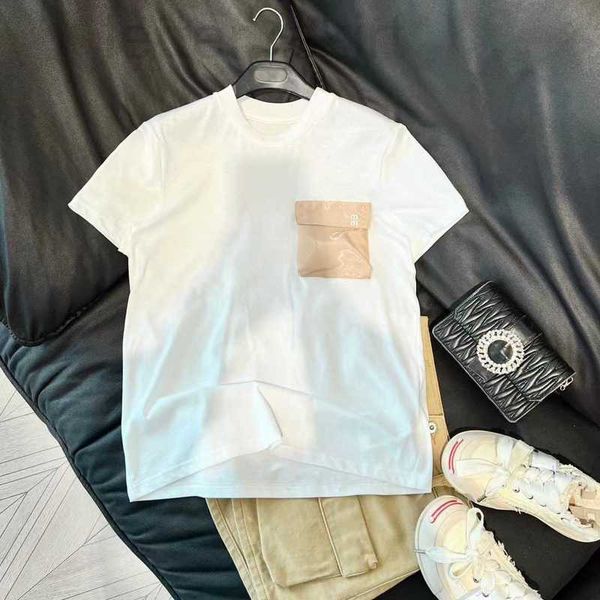 women's hoodies & sweatshirts designer 23 summer new 3d pocket letter decoration short sleeve simple fashion versatile round neck cotto, Black
women's hoodies & sweatshirts designer 23 summer new 3d pocket letter decoration short sleeve simple fashion versatile round neck cotto, Black