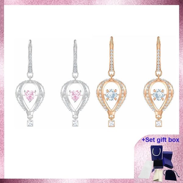 swa fashion charm earrings into the sky drop pink pierced earrings exquisite gift box ing, Golden
swa fashion charm earrings into the sky drop pink pierced earrings exquisite gift box ing, Golden