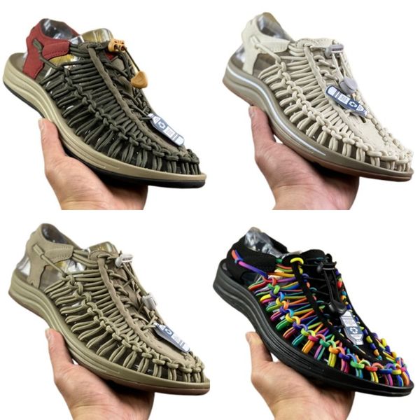 elastic woven sandals men's designer slippers summer women sneakers outdoor comfortable wading shoes breathable casual shoes wear-resis, Black
elastic woven sandals men's designer slippers summer women sneakers outdoor comfortable wading shoes breathable casual shoes wear-resis, Black
