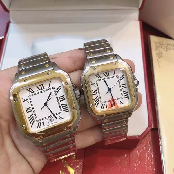 man watch mechanical watch self-winding 40mm 35mm fashion square dial stainless steel strap casual watches classic wristwatch montre de, Slivery;brown
man watch mechanical watch self-winding 40mm 35mm fashion square dial stainless steel strap casual watches classic wristwatch montre de, Slivery;brown