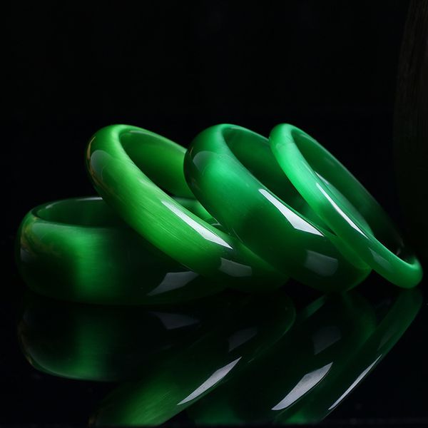 charm bracelets genuine bright green natural cat eye bangle bracelet fine opal gemstone jewelry lucky gifts for woman drop 230424, Golden;silver
charm bracelets genuine bright green natural cat eye bangle bracelet fine opal gemstone jewelry lucky gifts for woman drop 230424, Golden;silver