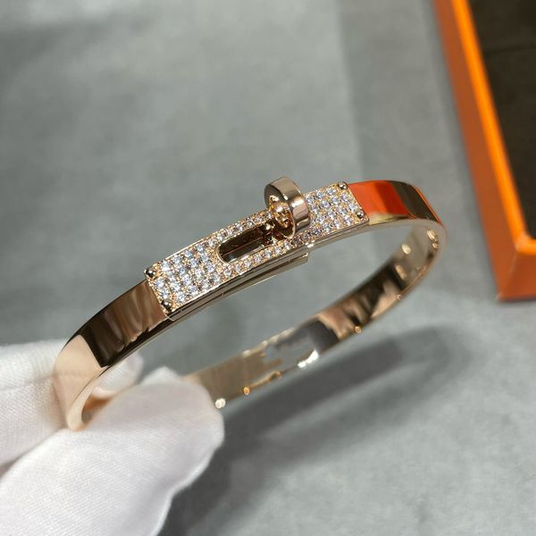 kelly bangle h for woman designer couple for man gold plated 18k diamond t0p advanced materials official reproductions classic style jewelry, Black
kelly bangle h for woman designer couple for man gold plated 18k diamond t0p advanced materials official reproductions classic style jewelry, Black