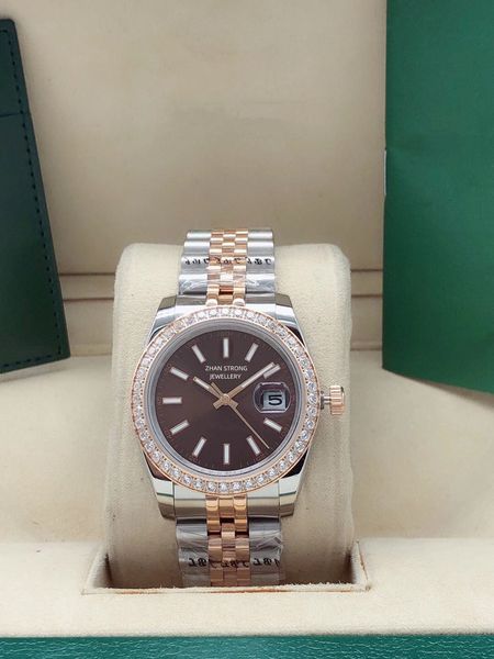 designer men's wristwatches 41mm 36mm automatic mechanical womens watches jubilee stainless steel strap diamond bezel couples style man, Slivery;golden
designer men's wristwatches 41mm 36mm automatic mechanical womens watches jubilee stainless steel strap diamond bezel couples style man, Slivery;golden