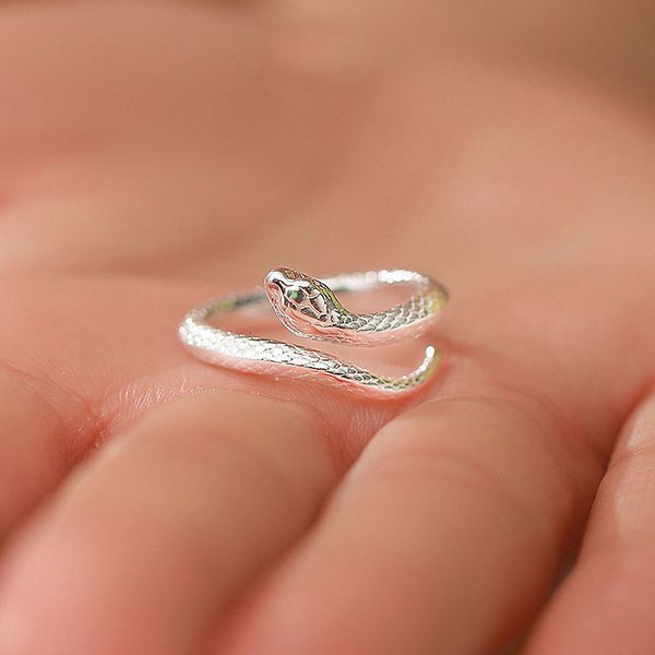 cluster rings spirit snake men s and women s tail small index finger opening adjustable personality 230424, Golden;silver
cluster rings spirit snake men s and women s tail small index finger opening adjustable personality 230424, Golden;silver