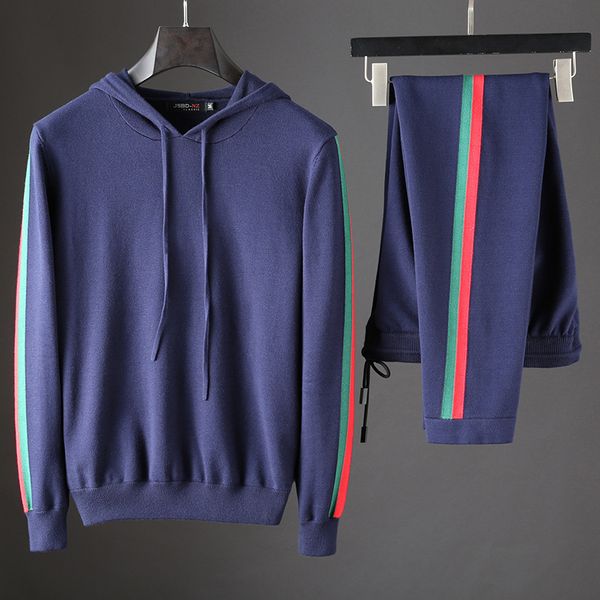 men's tracksuits jsbd high-end casual sports set men's hooded slim knit cashmere contrast color long sleeve two-piece men 230424, Gray
men's tracksuits jsbd high-end casual sports set men's hooded slim knit cashmere contrast color long sleeve two-piece men 230424, Gray