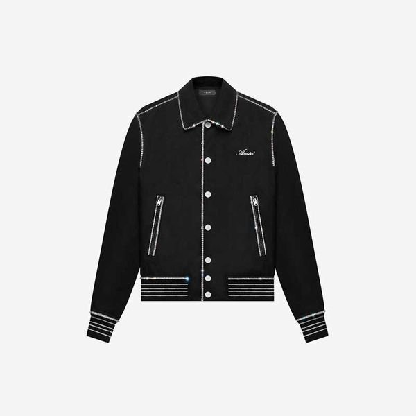 designer casual coats amiiri jacket baseball jacket pilot embroidered jacket zhang yixing same bone jacket denim jean outwear wintercoat for, Black;brown
designer casual coats amiiri jacket baseball jacket pilot embroidered jacket zhang yixing same bone jacket denim jean outwear wintercoat for, Black;brown