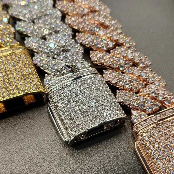 dropshipping mens hip hop 20mm gold plated cz zircon diamond iced out miami cuban link chain necklace, Silver
dropshipping mens hip hop 20mm gold plated cz zircon diamond iced out miami cuban link chain necklace, Silver