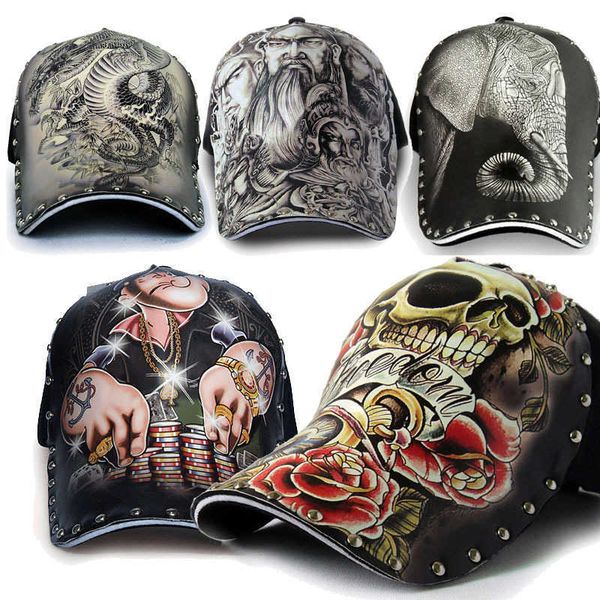 fashion spring and summer baseball cap personality tattoo print 3d hat shade wide eaves hard duck cap luxury designer hat neutral style adju, Blue;gray
fashion spring and summer baseball cap personality tattoo print 3d hat shade wide eaves hard duck cap luxury designer hat neutral style adju, Blue;gray