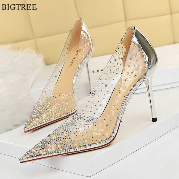 women transparent high heels diamond shoes gold silver stiletto woman pumps fashion crystal pointy toe ladies party wedding shoe 230424, Black
women transparent high heels diamond shoes gold silver stiletto woman pumps fashion crystal pointy toe ladies party wedding shoe 230424, Black