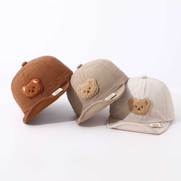 hats cute cartoon bear baseball cap summer outdoor baby boys girls sun hat adjustable toddler kids children soft peaked caps p230424, Yellow
hats cute cartoon bear baseball cap summer outdoor baby boys girls sun hat adjustable toddler kids children soft peaked caps p230424, Yellow