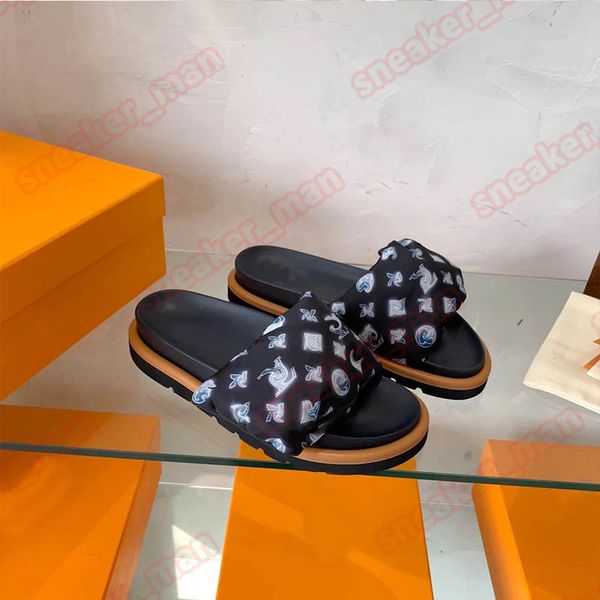 women designer slippers transparent pvc jelly lady letter printed luxury summer sandals comfortable flip flops size 35-42 1w3w, Black
women designer slippers transparent pvc jelly lady letter printed luxury summer sandals comfortable flip flops size 35-42 1w3w, Black