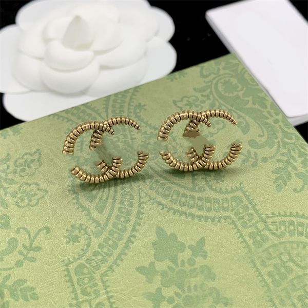 fashion stud earrings woman luxury designer earring gold color c letter jewelry women wedding gifts dropshipping, Silver
fashion stud earrings woman luxury designer earring gold color c letter jewelry women wedding gifts dropshipping, Silver