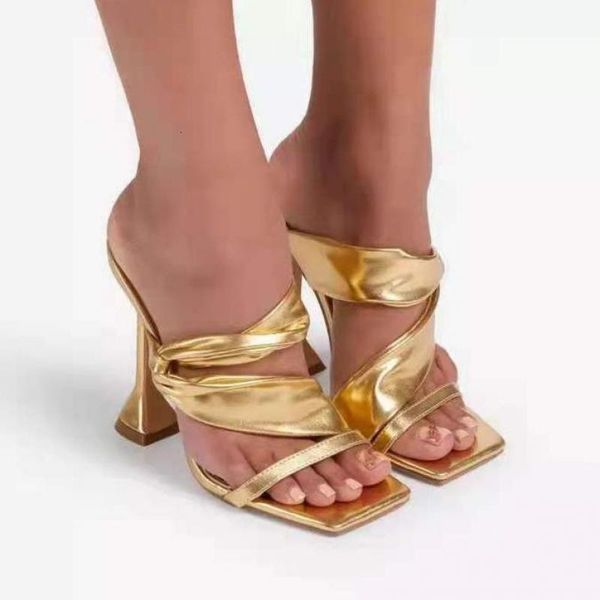 slippers women party shoes summer high heels large size fish mouth fashion pleated gold stiletto sandal zapatos de mujer house slippers 2304, Black
slippers women party shoes summer high heels large size fish mouth fashion pleated gold stiletto sandal zapatos de mujer house slippers 2304, Black