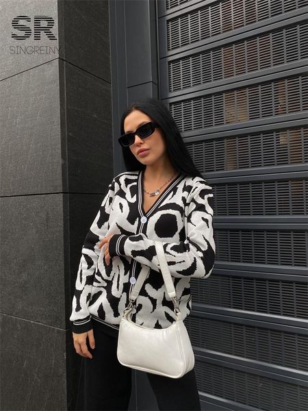 pants singreiny leopard sweater two piece set women fashion knit loose long sleeve v neck cardigan elastic waist long pants warm suits, White
pants singreiny leopard sweater two piece set women fashion knit loose long sleeve v neck cardigan elastic waist long pants warm suits, White