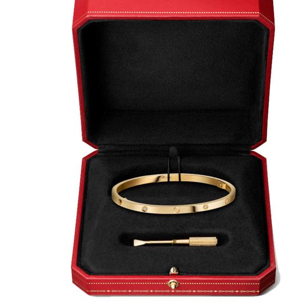 bangle thin love bracelet with screwdriver 6 diamonds bangles designer luxury jewelry womans 3.65mm rose gold platinum bracelets for women a, Black
bangle thin love bracelet with screwdriver 6 diamonds bangles designer luxury jewelry womans 3.65mm rose gold platinum bracelets for women a, Black