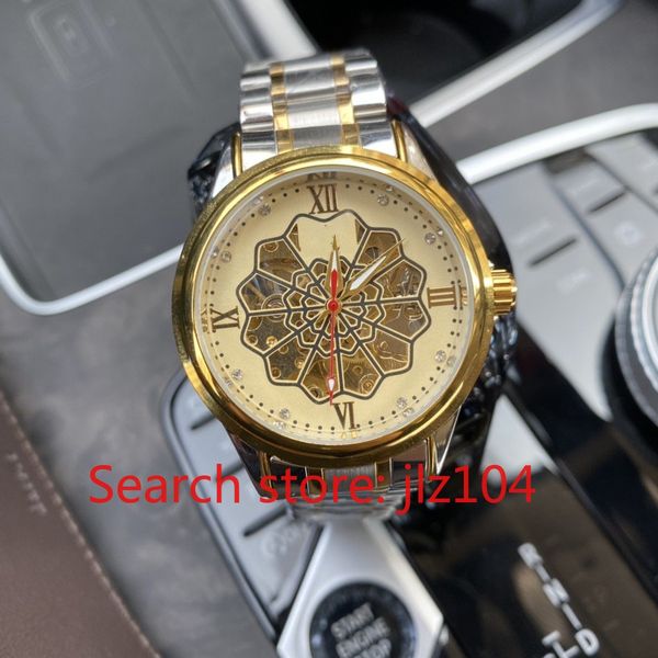 lls men's mechanical wristwatch, classic large three pin design, precision steel case strap, sapphire mirror surface,yy
lls men's mechanical wristwatch, classic large three pin design, precision steel case strap, sapphire mirror surface,yy