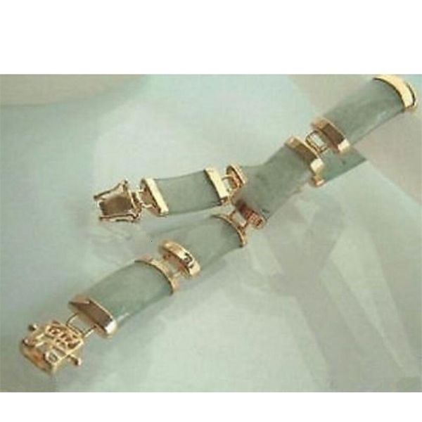 charm bracelets chinese jewelry green jade link bracelet aaa style fine jewe 100 natural 230424, Golden;silver
charm bracelets chinese jewelry green jade link bracelet aaa style fine jewe 100 natural 230424, Golden;silver