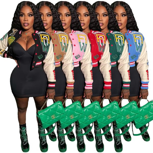 women's jackets school team baseball print jacket winter women's crop network y2k street racing bomber letter jacket autumn coat 2, Black;brown
women's jackets school team baseball print jacket winter women's crop network y2k street racing bomber letter jacket autumn coat 2, Black;brown