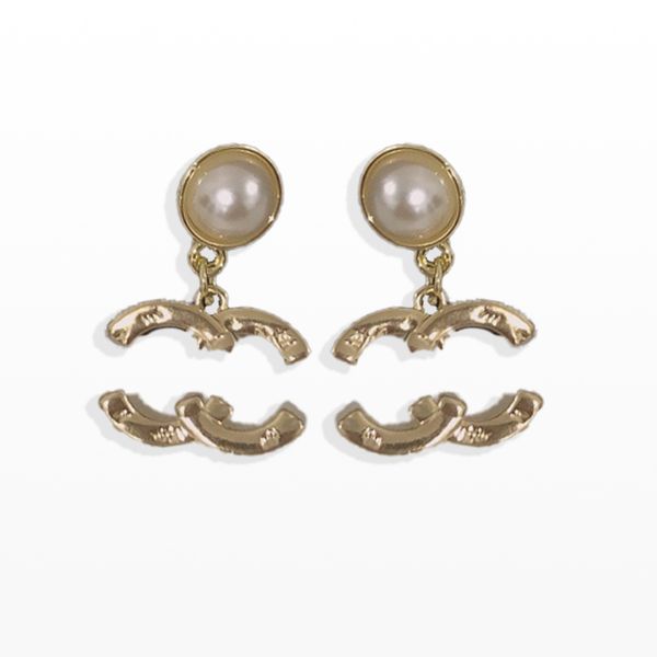 2023 new style pearl dangle earrings designer love gold plated earrings vintage jewelry brand fashion women love jewelry classic gifts, Silver
2023 new style pearl dangle earrings designer love gold plated earrings vintage jewelry brand fashion women love jewelry classic gifts, Silver