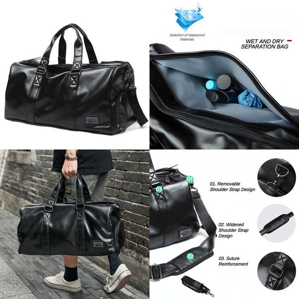 nxy duffel bags premium gym leather sports wet and dry separation men handbag fitness weekend zipper travel with shoes packet 230424
nxy duffel bags premium gym leather sports wet and dry separation men handbag fitness weekend zipper travel with shoes packet 230424
