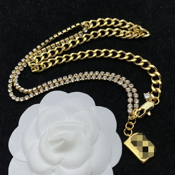 cuban coarse chain women crystal diamond chain necklace 18k gold men necklaces valentine's day birthday gift designer jewelry hbbn2 --0, Silver
cuban coarse chain women crystal diamond chain necklace 18k gold men necklaces valentine's day birthday gift designer jewelry hbbn2 --0, Silver