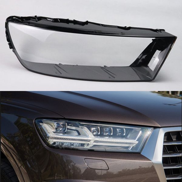 car front headlight lens cover lampshade glass lampcover caps headlamp shell transparent light lamp case for audi q7 2016~2019
car front headlight lens cover lampshade glass lampcover caps headlamp shell transparent light lamp case for audi q7 2016~2019