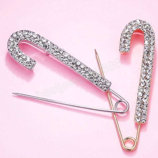 luxurious shiny rhinestones brooches for women fashion elegant gold silver color safety pins brooch ladies cardigan shawl buckle, Gray
luxurious shiny rhinestones brooches for women fashion elegant gold silver color safety pins brooch ladies cardigan shawl buckle, Gray