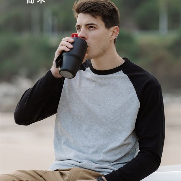 men's t-shirts spring contrast color long raglan sleeve t-shirts men oversize 100% cotton plus size brand clothing 230425, White;black
men's t-shirts spring contrast color long raglan sleeve t-shirts men oversize 100% cotton plus size brand clothing 230425, White;black