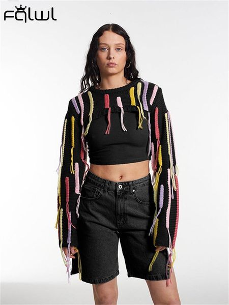 women's jackets fqlwl summer black tassel knitted panel y2k street clothing jacket long sleeve women's casual o-neck sweater tank, Black;brown
women's jackets fqlwl summer black tassel knitted panel y2k street clothing jacket long sleeve women's casual o-neck sweater tank, Black;brown