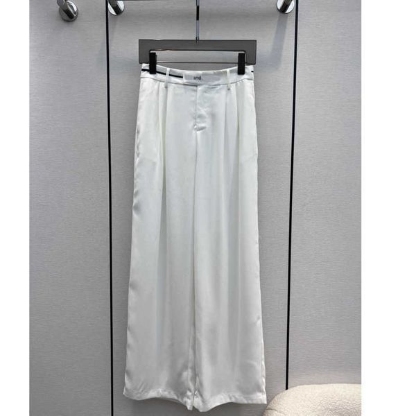 23ss womens designer clothing womens pants the new thin casual everything fashionable wide leg pants waist head ironing drill design women c, Black;white
23ss womens designer clothing womens pants the new thin casual everything fashionable wide leg pants waist head ironing drill design women c, Black;white