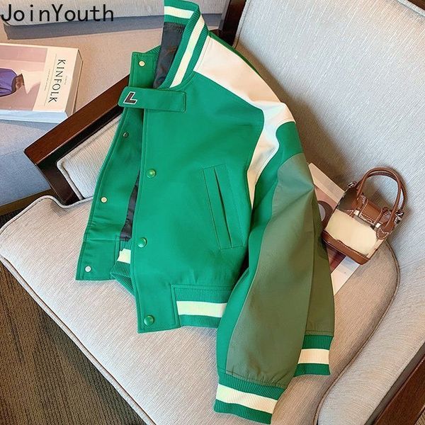 women's jackets women's street clothing jacket ropa no print good standing collar long sleeved jacket contrast color casual haraju, Black;brown
women's jackets women's street clothing jacket ropa no print good standing collar long sleeved jacket contrast color casual haraju, Black;brown