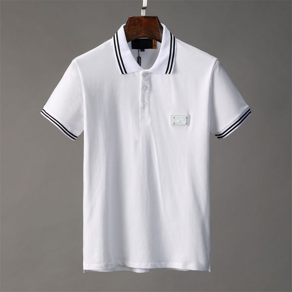 men and women designer polo shirt men's casual business fashion letter printed t-shirt high street men's polo shirt quality wholes, White;black
men and women designer polo shirt men's casual business fashion letter printed t-shirt high street men's polo shirt quality wholes, White;black