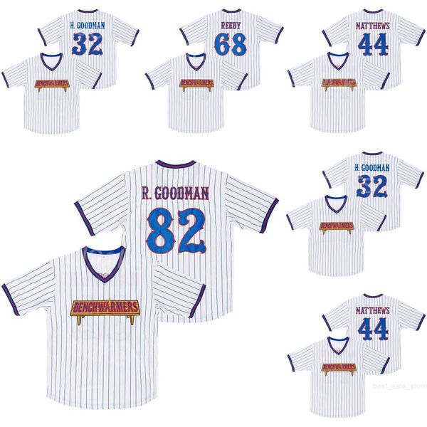 film baseball 82 richie goodman jerseys moive benchwarmers 32 howie goodman 44 gus matthews 68 clark reedy pinstripe white stitch pullover c, Black
film baseball 82 richie goodman jerseys moive benchwarmers 32 howie goodman 44 gus matthews 68 clark reedy pinstripe white stitch pullover c, Black