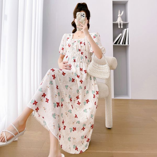 maternity dresses green pink floral for puff sleeve fashion printing pregnant woman chiffon pregnancy holiday clothes sweet 230424, White
maternity dresses green pink floral for puff sleeve fashion printing pregnant woman chiffon pregnancy holiday clothes sweet 230424, White