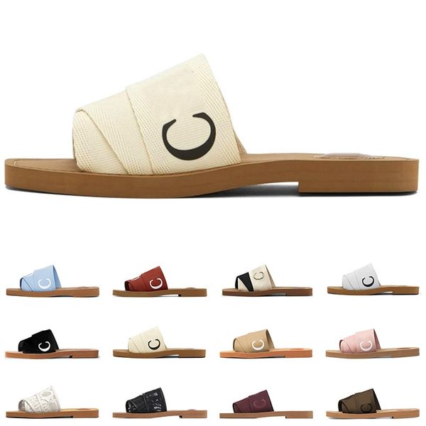 women woody sandals designer flat slides beige white black blue pink lace lettering fabric canvas slippers womens summer outdoor shoes flip-
women woody sandals designer flat slides beige white black blue pink lace lettering fabric canvas slippers womens summer outdoor shoes flip-