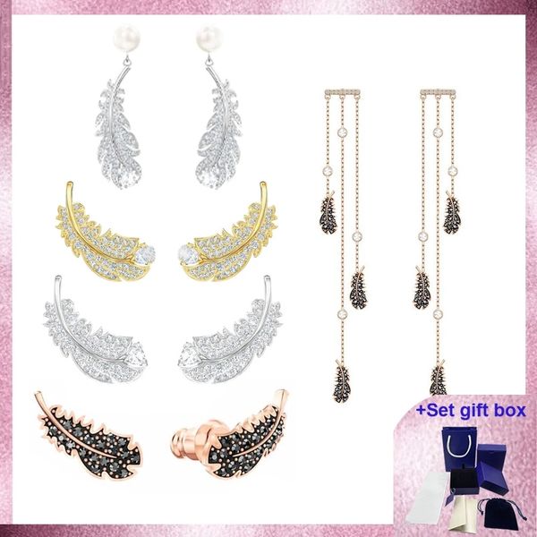 swa fashion charm stud earrings nice stud earrings exquisite gift box ing, Golden
swa fashion charm stud earrings nice stud earrings exquisite gift box ing, Golden