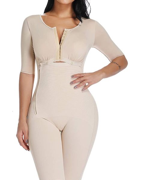 women's shapers waist trainer corsets slimming shapewear colombianas post-surgery full body arm shaper body suit powernet girdle black, Black;white
women's shapers waist trainer corsets slimming shapewear colombianas post-surgery full body arm shaper body suit powernet girdle black, Black;white