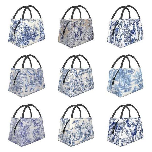 ice packsisothermic bags tas makan siang terisolasi motif toile de jouy biru navy prancis klasik untuk wanita kotak bento termal pendingin l
ice packsisothermic bags tas makan siang terisolasi motif toile de jouy biru navy prancis klasik untuk wanita kotak bento termal pendingin l
